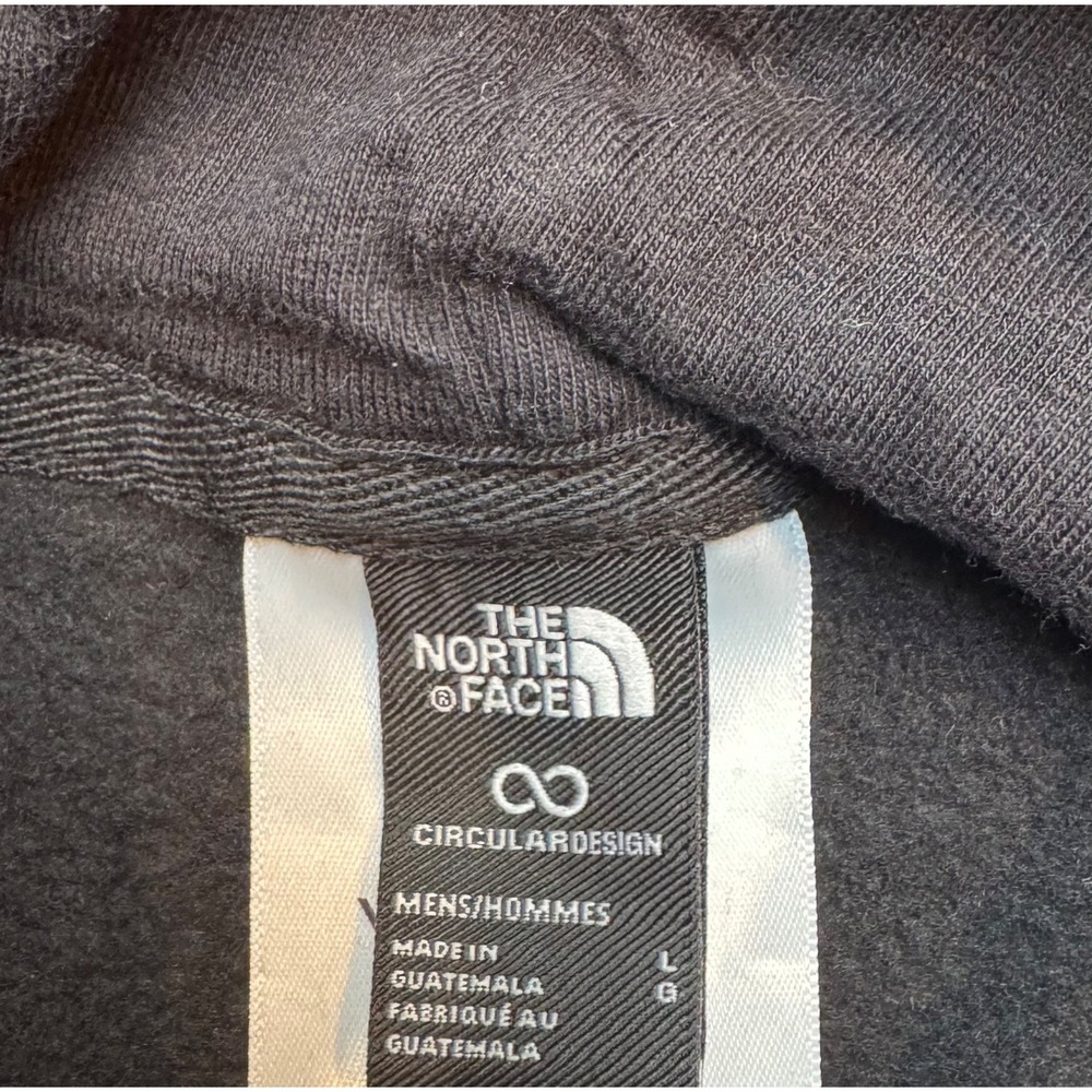 North Face Men's Black Hooded Sweatshirt Never Stop Exploring Sz L - Picture 4 of 4